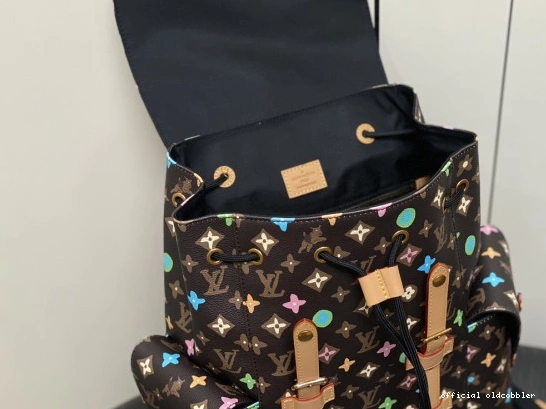 Official oldcobbler CHRISTOPHER LOUIS VUITTON Backpack-41*48*13CM 0712